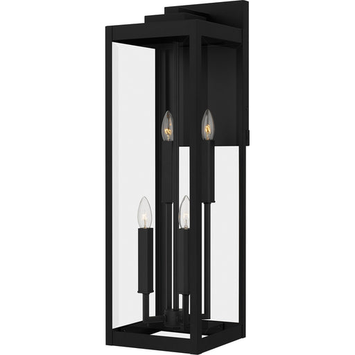 Quoizel - WVR8209EK - Four Light Outdoor Wall Mount - Westover - Earth Black