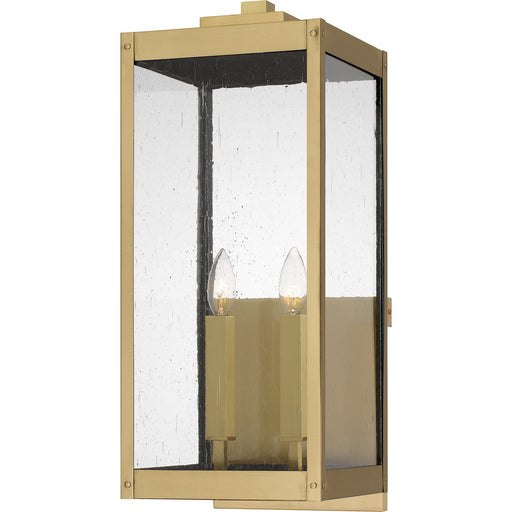 Quoizel - WVR8409A - Two Light Outdoor Wall Mount - Westover - Antique Brass