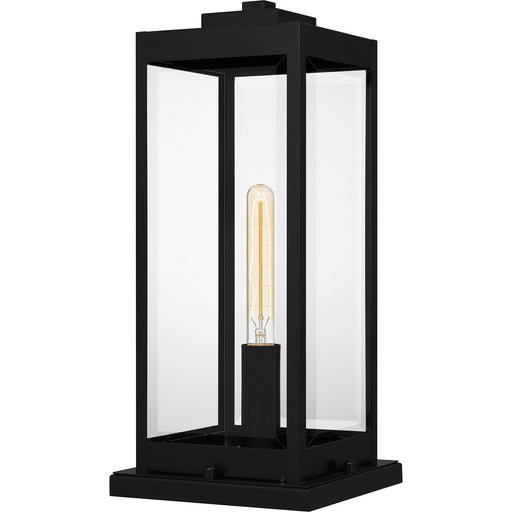 Quoizel - WVR9107EK - One Light Outdoor Pier Base - Westover - Earth Black