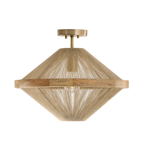 Maya One Light Semi Flush Mount