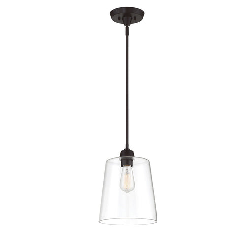 Meridian - M70081ORB - One Light Pendant - Mpend - Oil Rubbed Bronze