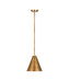Z-Lite - 6011P12-RB - One Light Pendant - Eaton - Rubbed Brass