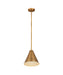 Z-Lite - 6011P12-RB - One Light Pendant - Eaton - Rubbed Brass
