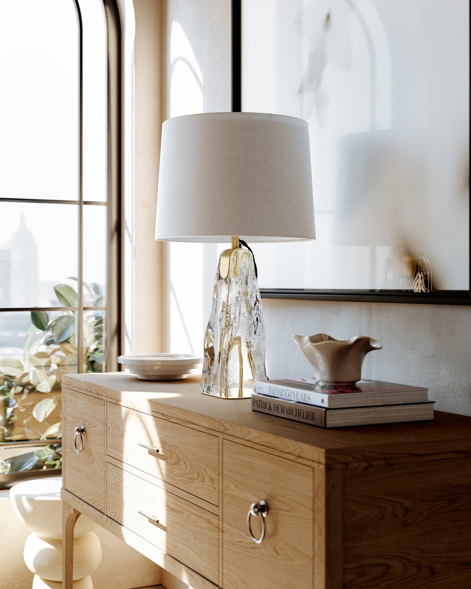 Midura One Light Table Lamp-Lamps-Hudson Valley-Lighting Design Store